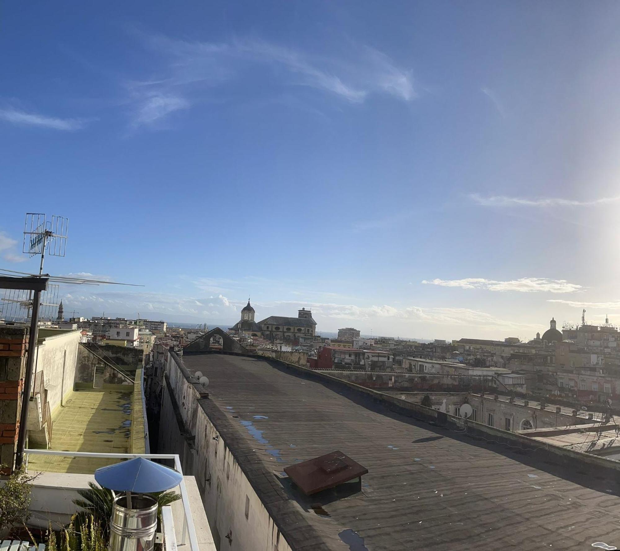 Relais Old Naples From A Terrace Lägenhet Exteriör bild
